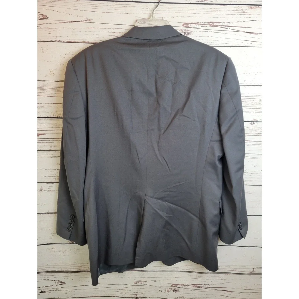 Hart Schaffner Marx Blazer Gold Trumpeter Wool Nordstrom Gray Mens 41R Jacket